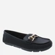 Женские мокасины Calvin Klein 172581944 38 (7.5US) 24.5 см Черные (1159816404) - изображение 1