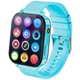 Детские GPS часы JETIX DF100 Pro Kids с виброзвонком, 4G видеозвонком и фонариком (Blue) - изображение 1