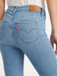 Jeansy skinny damskie Levi's 720 Hirise Super Skinny 52797-0357 31-30 Niebieskie (5401105546526) - obraz 7