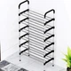 Полиця для взуття 6 секцій New shoe rack 56 х 28 х 113 см складна металева містка підставка під взуття - зображення 3