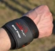 Кистьові бинти PowerPlay 3081 Gym WristT Wraps Чорно-Червоні - изображение 5