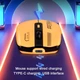 Бездротова комп'ютерна ігрова миша Wireless Mous LT-T19 USB 2,4G на акумуляторі чорно-помаранчева - зображення 7