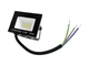 Прожектор светодиодный LED SMD 10w 6500K IP65 600LM "Нептун" черный "LEMANSO" LMP103-10 - изображение 1