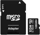 Карта памяти XON microSDXC 128GB Class 10 UHS-I + SD adapter (MCSX1128BA) - изображение 1
