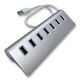 Док-станция XON SmartHub Pro 7хUSB3.0 Серый (UHAPM070073G 5009) - изображение 1