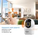 IP-камера поворотная XON SmartCam Wi-Fi 1080P (VTWEW21YW 4873) Белая - изображение 5