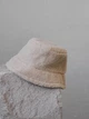 Панама No Brand тепла Teddy Bear букле з каракуля бежева - зображення 8