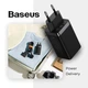 Сетевое зарядное устройство Baseus 65W GaN5 Pro Fast Charger CCGP120201 USB + 2USB-C Black - изображение 10