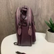 Женский мини рюкзак сумка XD с кенгуру прогулочный рюкзачок сумочка фиолетовый (0641Ф) - изображение 5