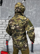 Тактична куртка з водовідштовхуючим матеріалом Softshell Multicam L - изображение 10