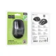 Беспроводная мышка Hoco GM28 USB 2.4G business wireless mouse 1600dpi Black (6942007619684) - изображение 4