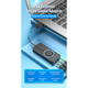 Звуковая карта Vention USB2.0 External Stereo Sound Adapter with Volume Control 0.15m ABS Type Black (CDRBB) - изображение 2