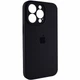 Чохол Silicone Full Case Camera Protect for Apple iPhone 16 Pro Max Black - изображение 3
