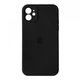 Чохол Silicone Case Full Camera Square Apple iPhone 11 (Black) - зображення 1