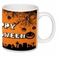 Чашка с печатью "Happy Helloween №2" (цвет белый) (20838) - изображение 2