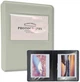 Фотоальбом на 32 фото для Fujifilm Instax Wide 100/200/210/300/400/Link/Evo, Polaroid 600, Kodak 86x108 мм/76x101 мм/3х3 дюйма, серо-мятный - изображение 1