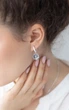 Серебряные Серьги Ромашка - изображение 7