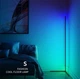 Напольный торшер 140 см RGB с пультом разноцветный светодиодный торшер черный светильник в ресторан спальню гостиную с регулировкой яркости лампа - изображение 5
