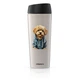 Термокружка Ardesto Coffee Time Maltipoo нержавеющая сталь бежевая 450 мл (AR2645MP) - изображение 2