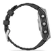 Смарт-часы GARMIN Fenix E 47mm AMOLED Stainless Steel with Black Silicone Band (010-03025-02/00) - изображение 5