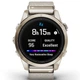 Смарт-годинник GARMIN Epix Pro (Gen 2) Sapphire 42mm Soft Gold w. Cream H. Nylon Band (010-02802-20) - зображення 2