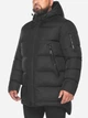 Куртка зимняя длинная мужская Braggart 15009 48 (M) Черная (br2000001582015) - изображение 7