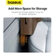 Автомобильный органайзер между сидениям Baseus OrganizeFun Series Car Console Storage Organizer Brown - изображение 7