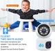 Камера наблюдения 4G V380 pro внутренняя двойная поворотная 4 Мп видеонаблюдения в помещении - изображение 6