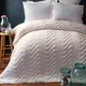 Ковдра Nautica Home - Altena Ekru 195x215 євро - изображение 7
