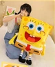 Мягкая игрушка обнимашка Sponge Bob Губка Боб Квадратные Штаны 70 см My Kigu Плюшевый Желтый (9073/70) - изображение 1