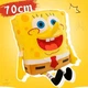 Мягкая игрушка обнимашка Sponge Bob Губка Боб Квадратные Штаны 70 см My Kigu Плюшевый Желтый (9073/70) - изображение 3