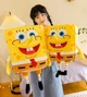 Мягкая игрушка обнимашка Sponge Bob Губка Боб Квадратные Штаны 70 см My Kigu Плюшевый Желтый (9073/70) - изображение 11