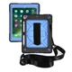 Чохол ARM Cover Apple iPad 5 (9.7") 2017 захисний з ременем і підставкою 360° Black/Blue - зображення 1