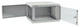 Шафа ZPAS 19", 10U, Z-BOX, з змінними бічними стінками, 600х600 мм, максимально 100кг, сіра - зображення 3