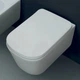 Сиденье - крышка для унитаза KERASAN Tribeca 5191 01 Soft Close дюропласт - изображение 3