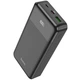 Внешний портативный аккумулятор Павербанк HOCO J102A Cool figure 20000mAh 20W 1USB/1Type-C с быстрой зарядкой QC3.0+PD3.0 Black - изображение 3