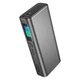 Внешний портативный аккумулятор Павербанк для ноутбука Hoco Q17B Electric 20000mAh 130W 1USB/2Type-C с быстрой зарядкой QC3.0+PD3.0 Black - изображение 1