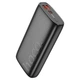 Внешний портативный аккумулятор Павербанк HOCO J122A Respect 20000mAh 22.5W 2USB/1Type-C с быстрой зарядкой QC3.0+PD3.0 Black - изображение 1