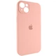Защитный чехол-накладка Silicone Full Case AA Camera Protect для iPhone 15 Grapefruit (FullAAi15-37) - изображение 2