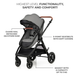 Универсальная коляска 3 в 1 Kinderkraft Esme Moonlight Grey (KSESME00GRY3000) - изображение 12