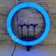 Профессиональная кольцевая RGB LED лампа Soft Ring Light MJ18 для селфи 45см с держателем на 3 телефона -SML-3. - изображение 3