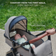 Универсальная коляска 3 в 1 Kinderkraft Esme Sand Beige (KSESME00BEG3000) - изображение 6