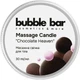 Массажна свічка для тіла "Шоколадний рай" - Bubble Bar Massage Candle 30ml (1321207-2577372) - зображення 3
