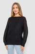 Кофта женская с манжетами, цвет черный, 244R999, One size - изображение 1