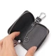 Чехол ключница для ключей авто экокожа цвет черный - изображение 5