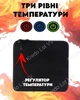 Электрический портативный коврик с подогревом и регулятором температуры от USB обогревающий коврик от PowerBank 45×45 см для кресла ног и животных - изображение 3