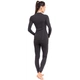 Термобілизна жіноча Zelart CO-2198 Матеріал: Поліестер + Лайкра Розмір: M-46, зріст 160-170 Колір: Чорний-сірий - зображення 2