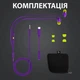 Гарнитура игровая Logitech G333 Gaming Earphones - наушники для геймеров фиолетовые (981-000936) - изображение 5