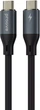Кабель Proove PowerFull Type-C to Type-C 100 Вт 1 м Black (488540001) - зображення 1