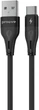 Кабель Proove Soft Silicone Type-C 2.4 A 1 м Black (492030001) - изображение 1